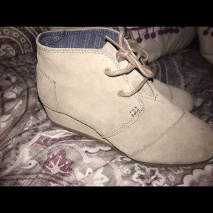 Gently used Grey Toms